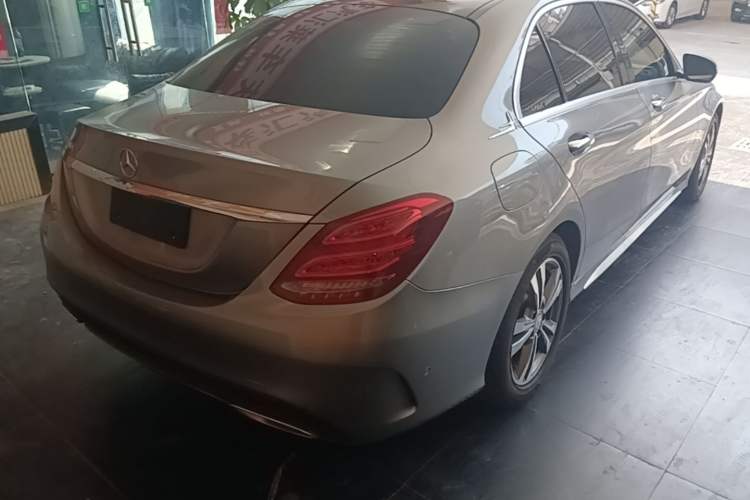 Used Mercedes-Benz C-Class 2016 C 200 L Sport Edition Rear Right 45 Deg