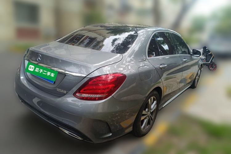 Used Mercedes-Benz C-Class 2016 C 200 L Sport Edition Rear Right 45 Deg