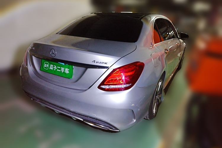 Used Mercedes-Benz C-Class 2016 C 200 L 4MATIC Sport Edition Rear Right 45 Deg