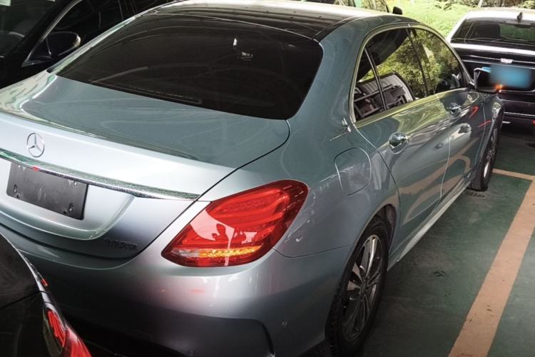 Used Mercedes-Benz C-Class 2016 C 200 L Sport Edition Rear Right 45 Deg