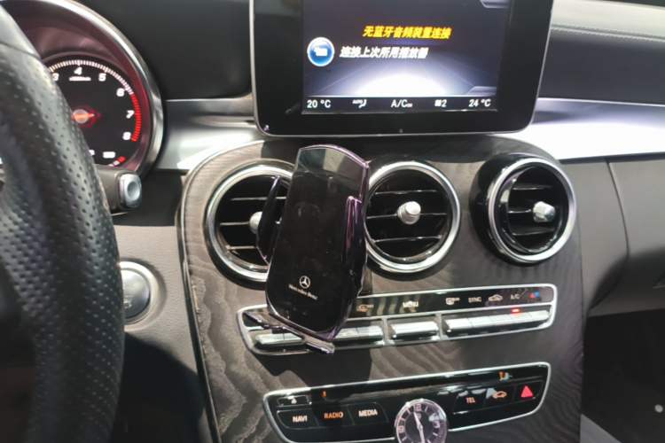 Used Mercedes-Benz C-Class 2016 C 180 L Sport Edition Audio And AC Panel