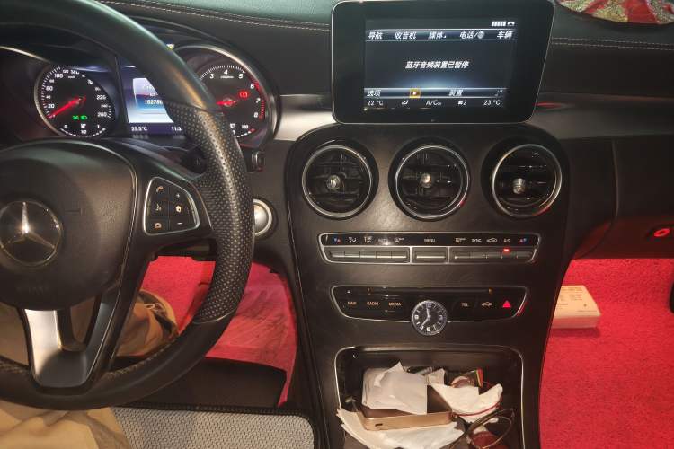 Used Mercedes-Benz C-Class 2016 C 200 L Sport Edition Audio And AC Panel