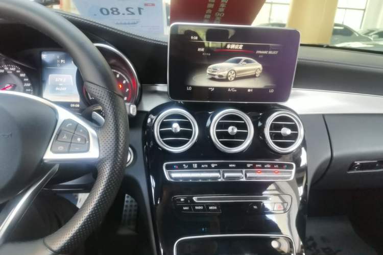 Used Mercedes-Benz C-Class 2016 C 300 Coupe Audio And AC Panel