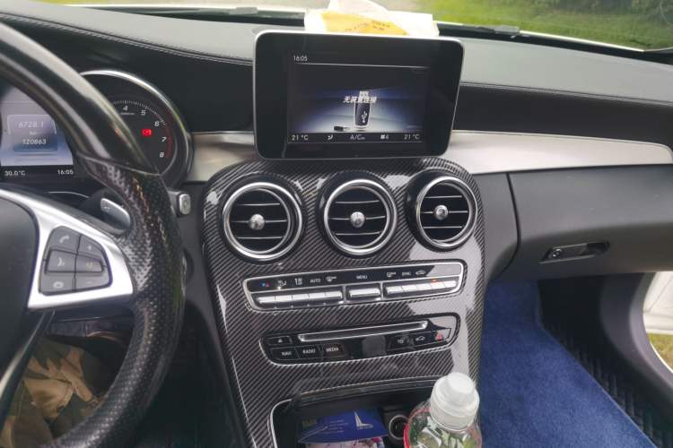 Used Mercedes-Benz C-Class 2016 C 200 Coupe Audio And AC Panel