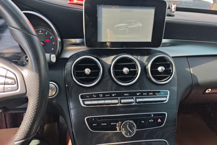 Used Mercedes-Benz C-Class 2016 C 180 L Sport Edition Audio And AC Panel