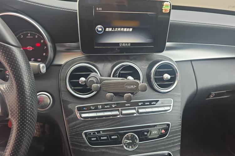 Used Mercedes-Benz C-Class 2016 C 200 L Sport Edition Audio And AC Panel