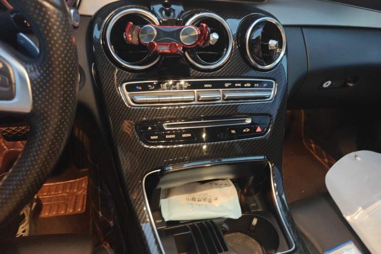 Used Mercedes-Benz C-Class 2016 C 200 Sport Edition Audio And AC Panel