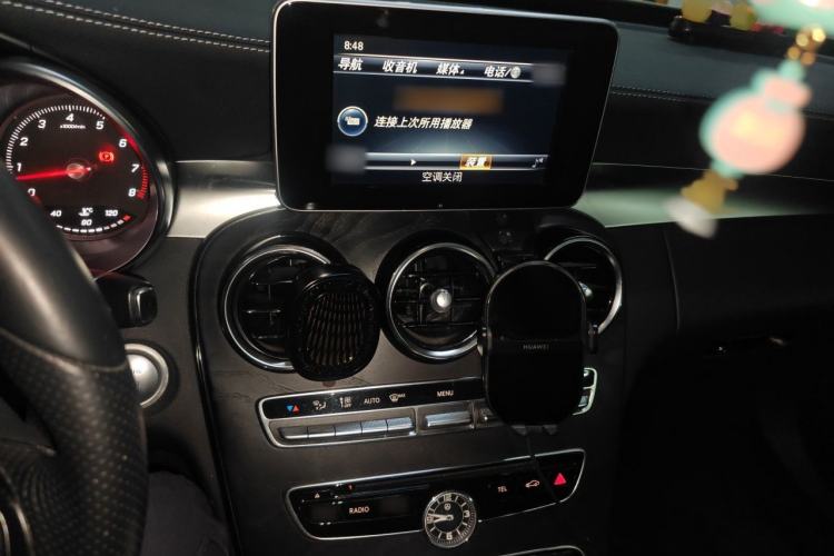 Used Mercedes-Benz C-Class 2016 C 200 L Sport Edition Audio And AC Panel