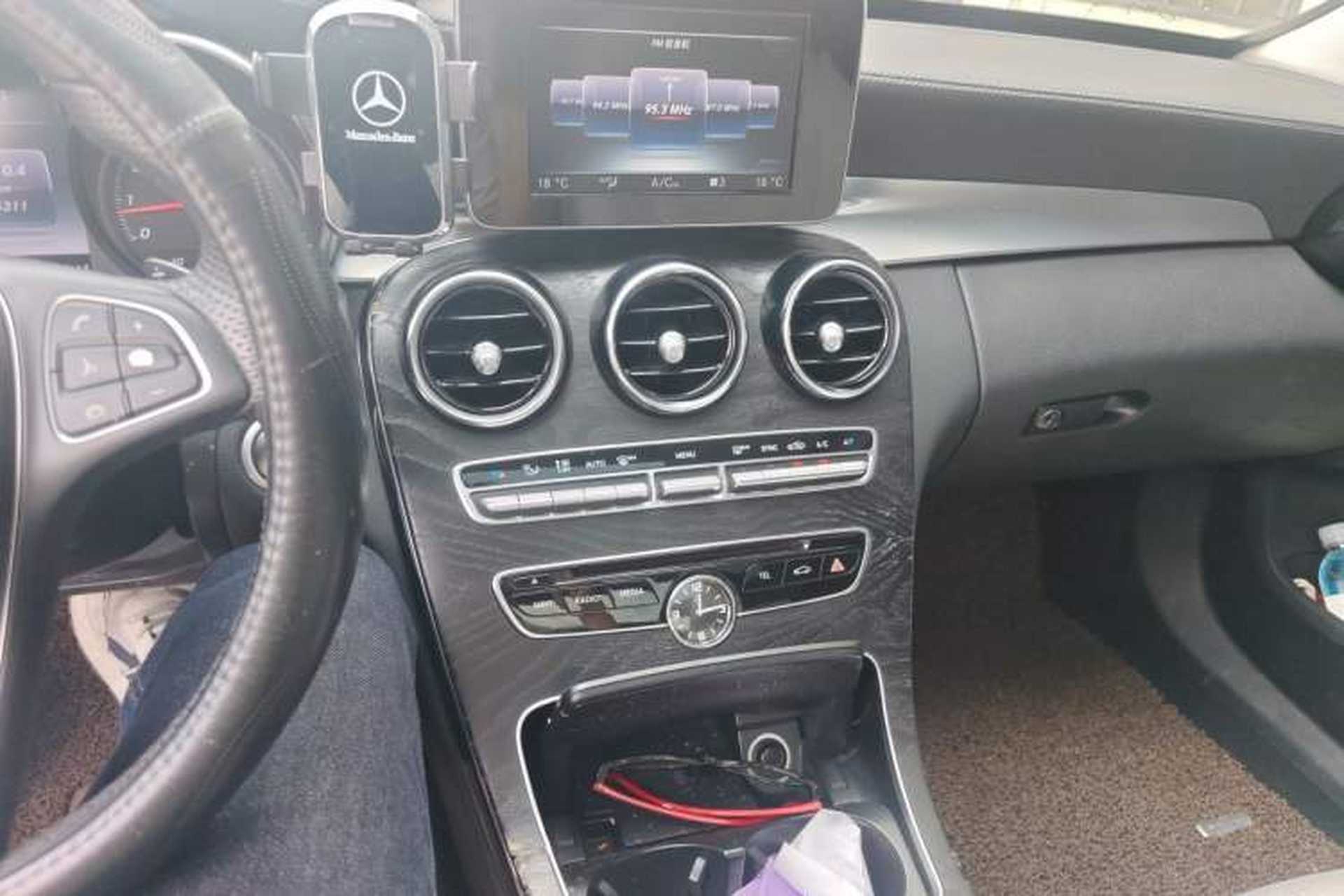 Used Mercedes-Benz C-Class 2016 C 200 L 4MATIC Sport Edition Audio And AC Panel