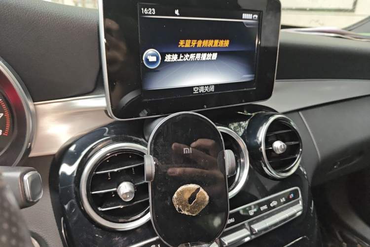 Used Mercedes-Benz C-Class 2016 C 200 Sport Edition Audio And AC Panel