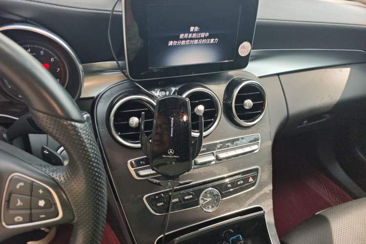 Used Mercedes-Benz C-Class 2016 C 200 L Sport Edition Audio And AC Panel