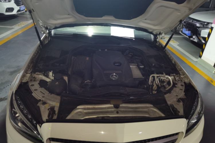 Used Mercedes-Benz C-Class 2016 C 200 4MATIC Coupe Engine Bay