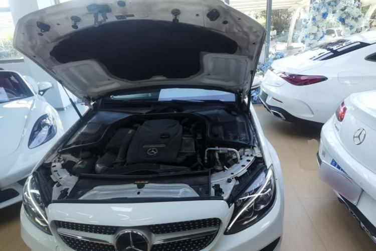 Used Mercedes-Benz C-Class 2016 C 300 Coupe Engine Bay