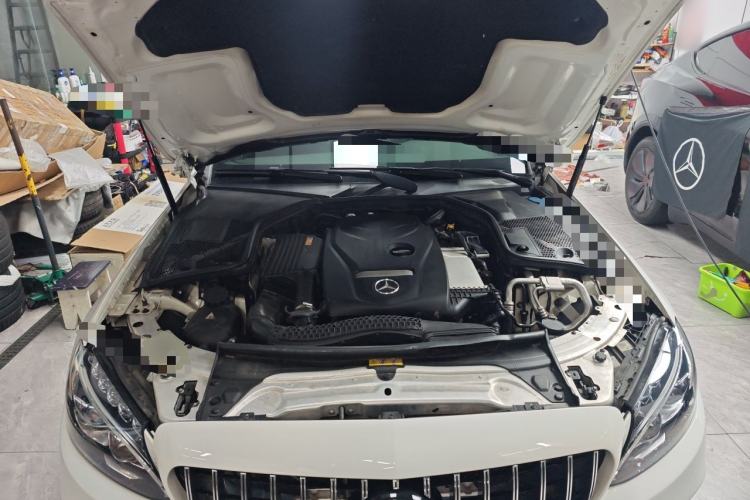 Used Mercedes-Benz C-Class 2016 C 200 4MATIC Coupe Engine Bay