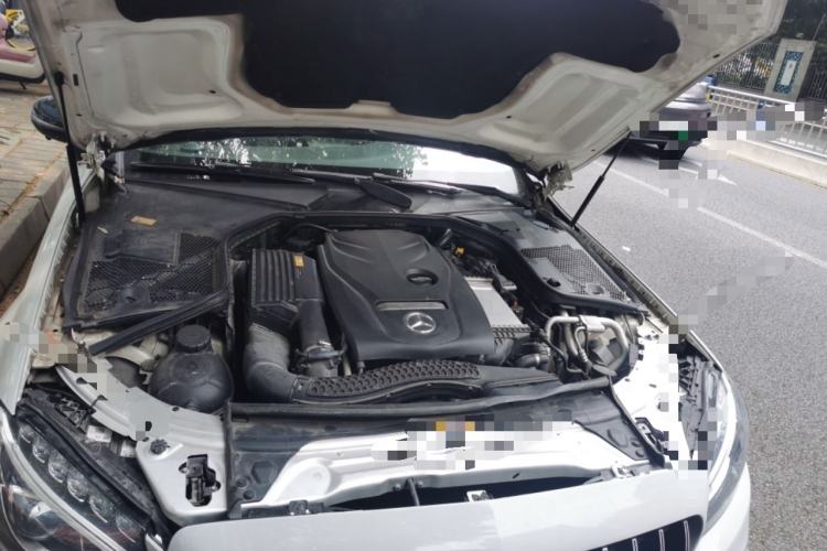 Used Mercedes-Benz C-Class 2016 C 200 Coupe Engine Bay