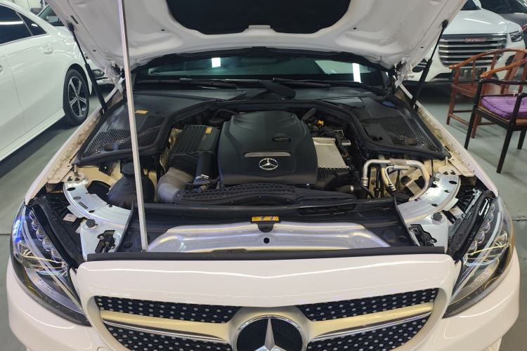 Used Mercedes-Benz C-Class 2016 C 200 Coupe Engine Bay