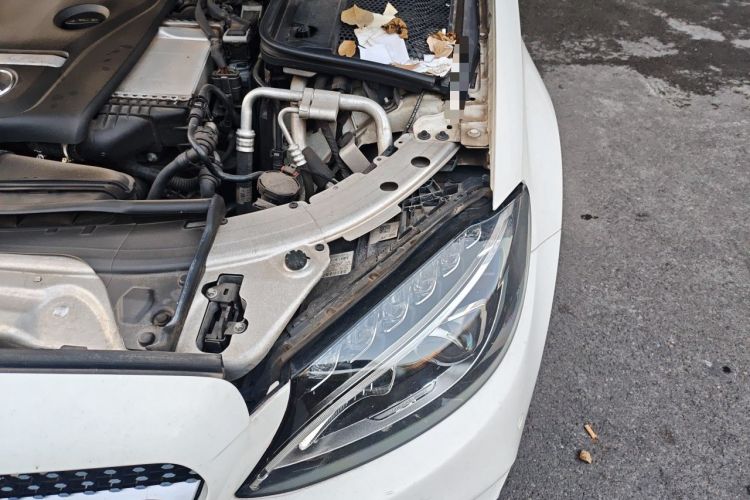 Used Mercedes-Benz C-Class 2016 C 200 Sport Edition Engine Bay Left