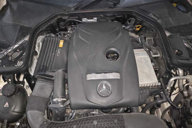 Used Mercedes-Benz C-Class 2016 C 200 4MATIC Coupe Engine Bay