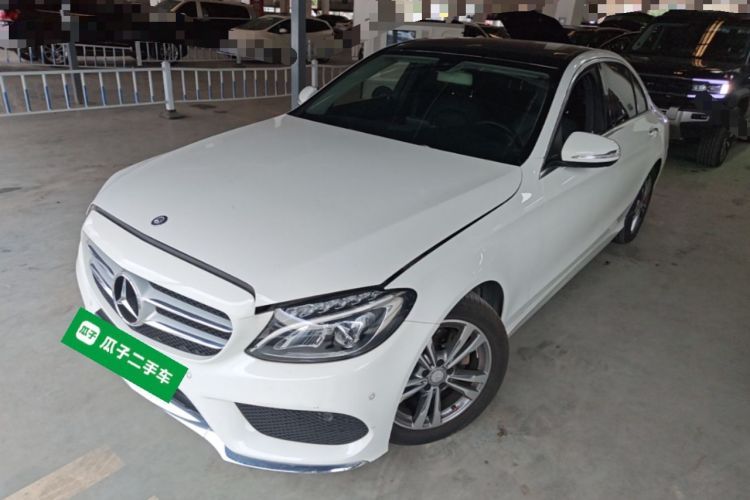 Used Mercedes-Benz C-Class 2016 C 200 L Sport Edition Guazi used car, China used car export, Used car for sale, Used Mercedes-Benz cars, Cheapest cars for sale