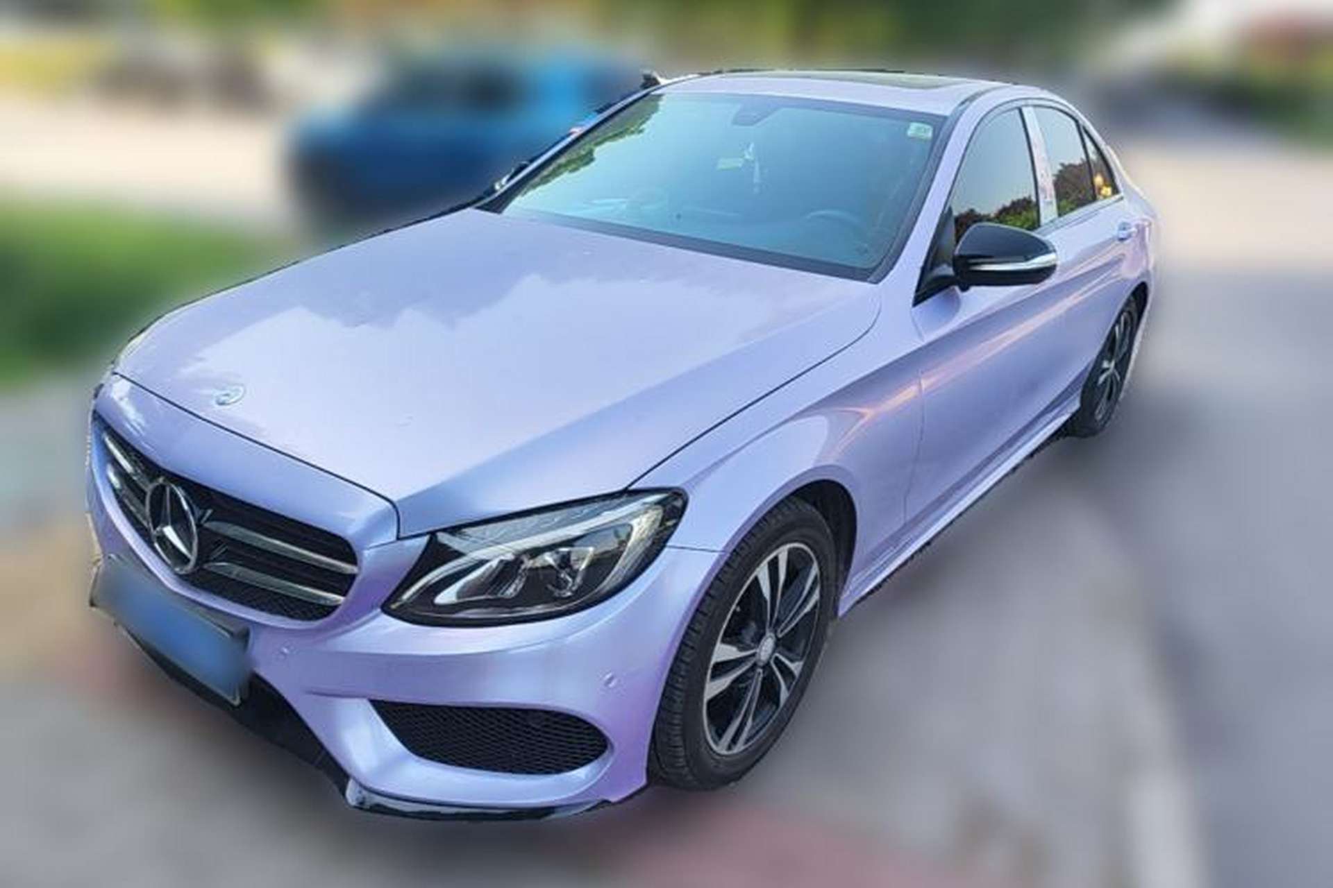 Used Mercedes-Benz C-Class 2016 C 200 Sport Edition Front Left 45 Deg