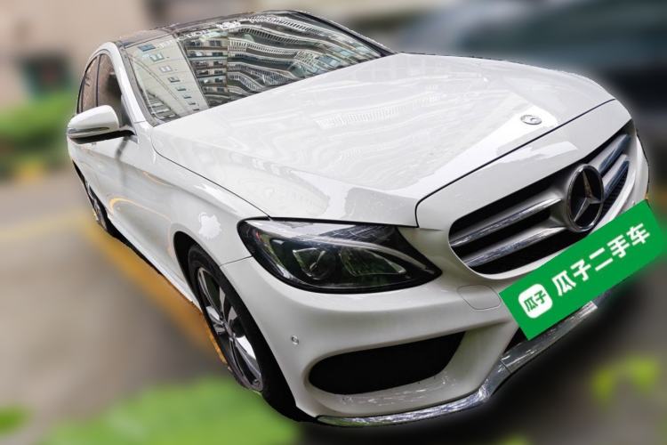 Used Mercedes-Benz C-Class 2016 C 200 L Sport Edition Front Right 45 Deg