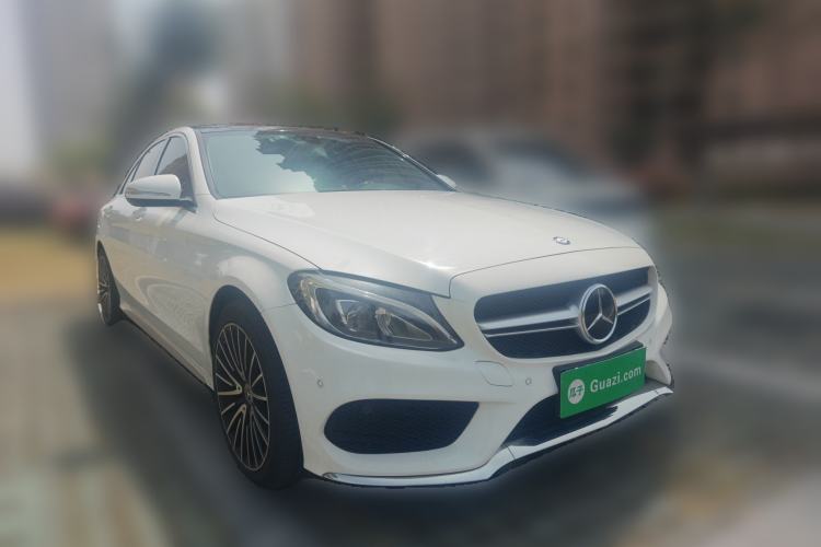 Used Mercedes-Benz C-Class 2016 C 200 L Sport Edition Front Right 45 Deg