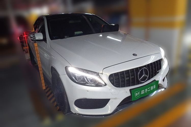 Used Mercedes-Benz C-Class 2016 C 200 L 4MATIC Sport Edition Front Right 45 Deg
