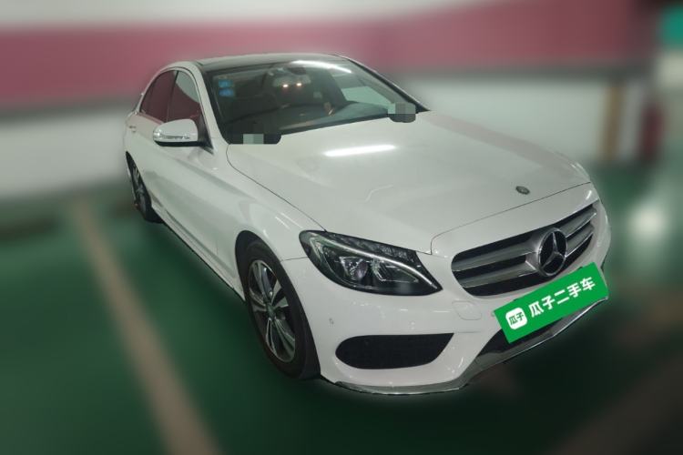 Used Mercedes-Benz C-Class 2016 C 200 L Sport Edition Front Right 45 Deg