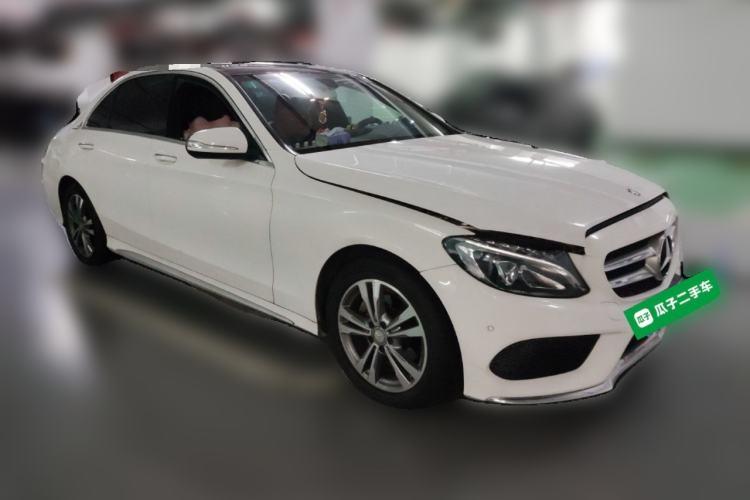 Used Mercedes-Benz C-Class 2016 C 200 L Sport Edition Front Right 45 Deg