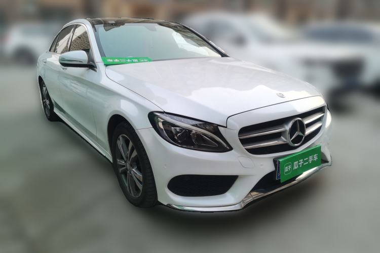 Used Mercedes-Benz C-Class 2016 C 200 L Sport Edition Front Right 45 Deg