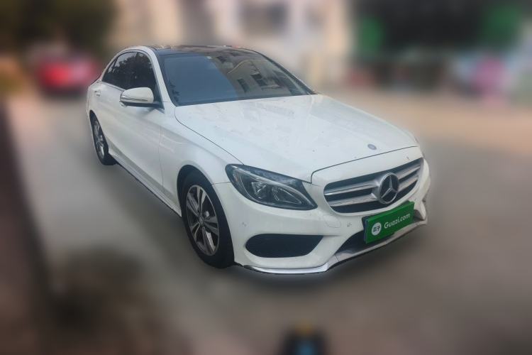 Used Mercedes-Benz C-Class 2016 C 200 L Sport Edition Front Right 45 Deg