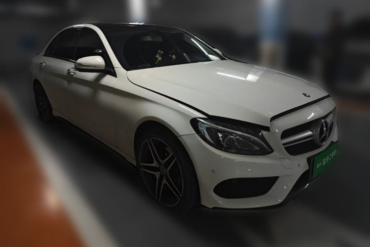 Used Mercedes-Benz C-Class 2016 C 180 L Sport Edition Front Right 45 Deg