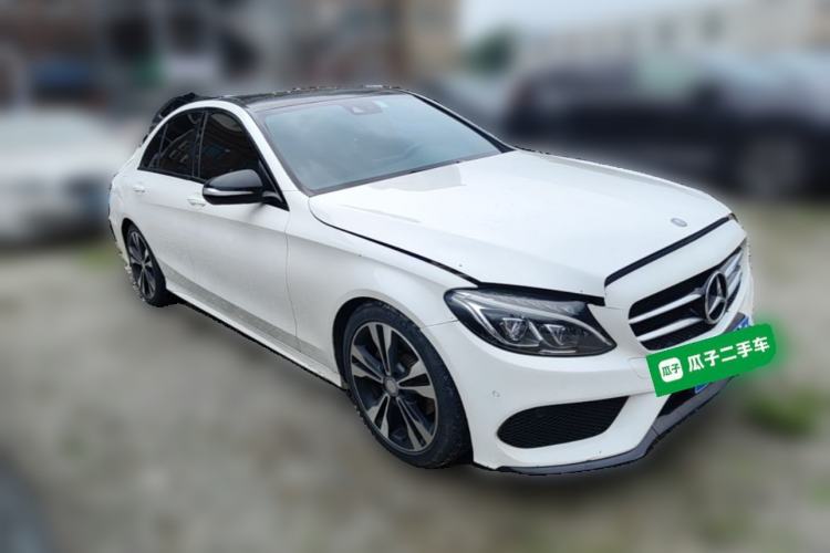 Used Mercedes-Benz C-Class 2016 C 200 Sport Edition 4MATIC Front Right 45 Deg