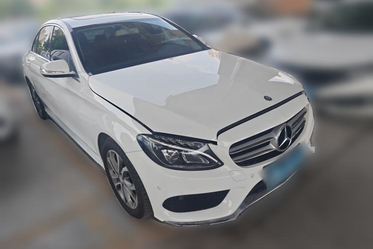 Used Mercedes-Benz C-Class 2016 C 180 L Sport Edition Front Right 45 Deg
