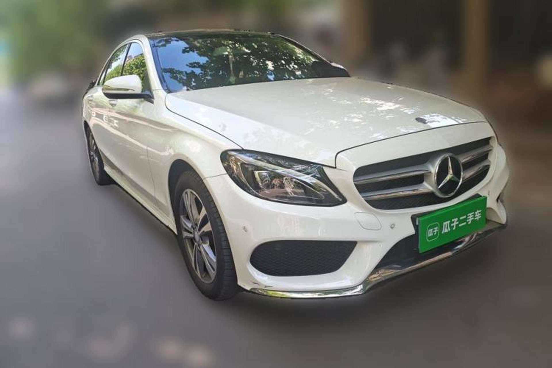 Used Mercedes-Benz C-Class 2016 C 200 L Sport Edition Front Right 45 Deg