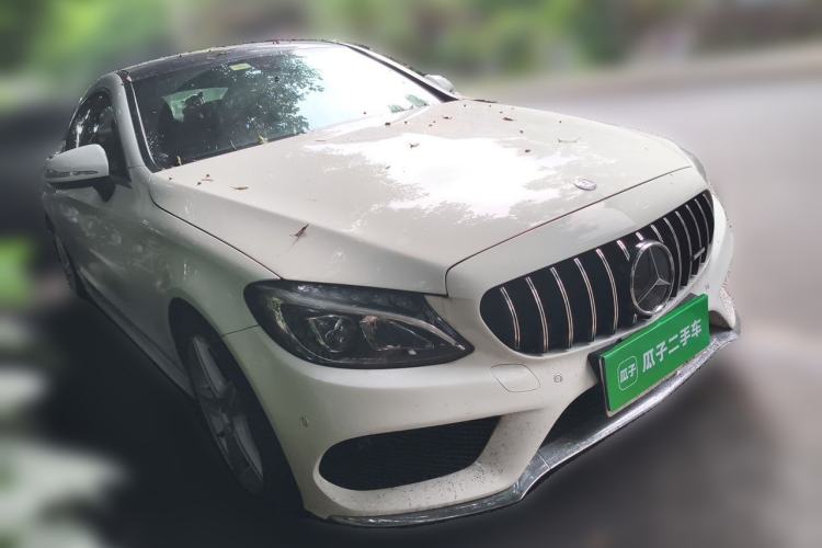 Used Mercedes-Benz C-Class 2016 C 200 Coupe Front Right 45 Deg