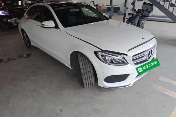 Used Mercedes-Benz C-Class 2016 C 200 L Sport Edition Front Right 45 Deg