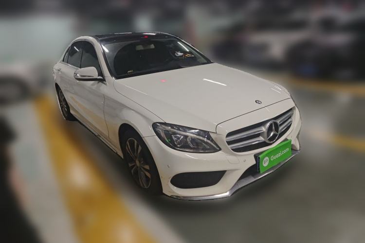 Used Mercedes-Benz C-Class 2016 C 200 L Sport Edition Front Right 45 Deg