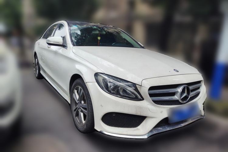 Used Mercedes-Benz C-Class 2016 C 200 L Sport Edition Front Right 45 Deg