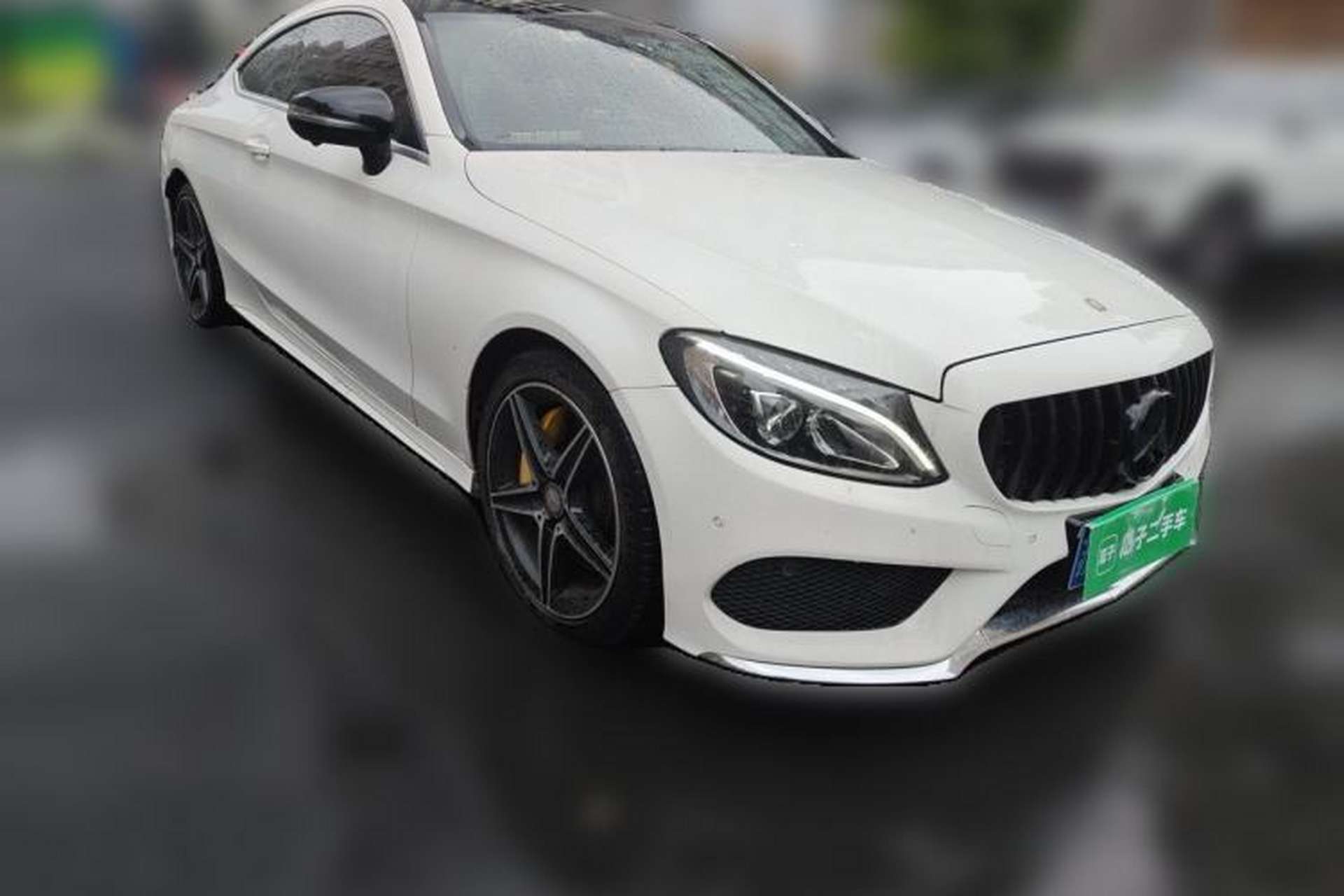 Used Mercedes-Benz C-Class 2016 C 200 Coupe Front Right 45 Deg