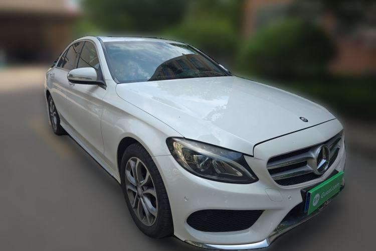 Used Mercedes-Benz C-Class 2016 C 180 L Sport Edition Front Right 45 Deg