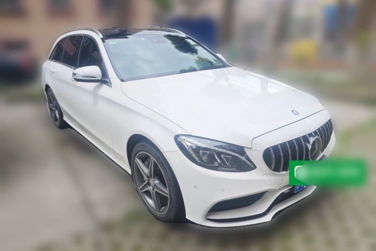 Used Mercedes-Benz C-Class 2016 C 300 station wagon Front Right 45 Deg