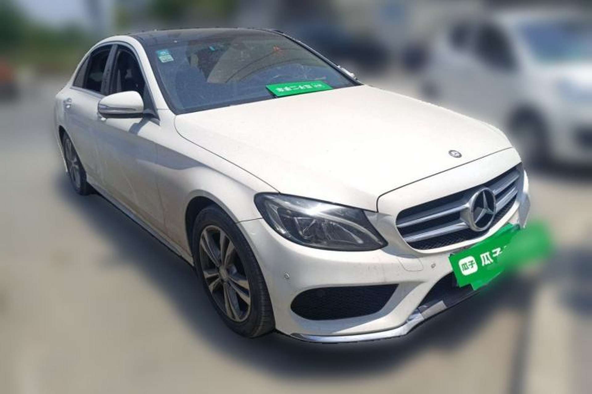 Used Mercedes-Benz C-Class 2016 C 200 L Sport Edition Front Right 45 Deg