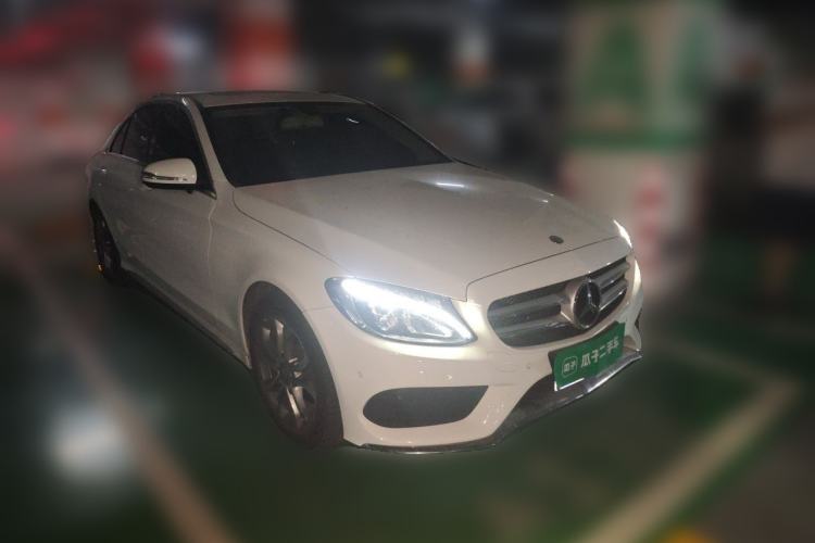 Used Mercedes-Benz C-Class 2016 C 180 L Sport Edition Front Right 45 Deg
