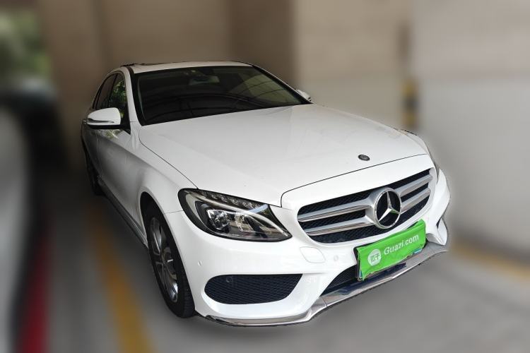 Used Mercedes-Benz C-Class 2016 C 180 L Sport Edition Front Right 45 Deg