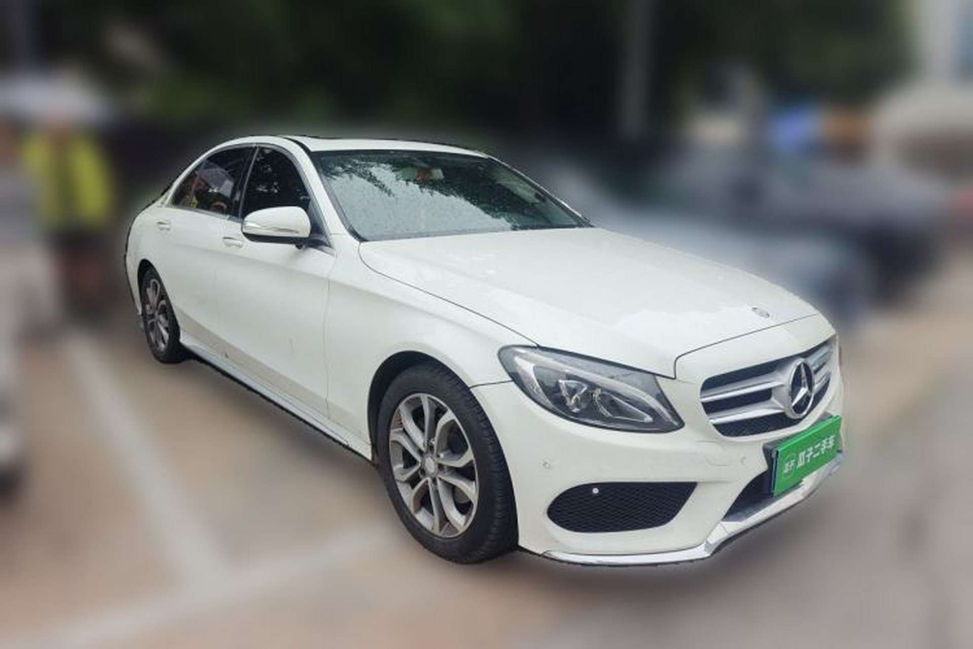Used Mercedes-Benz C-Class 2016 C 180 L Sport Edition Front Right 45 Deg