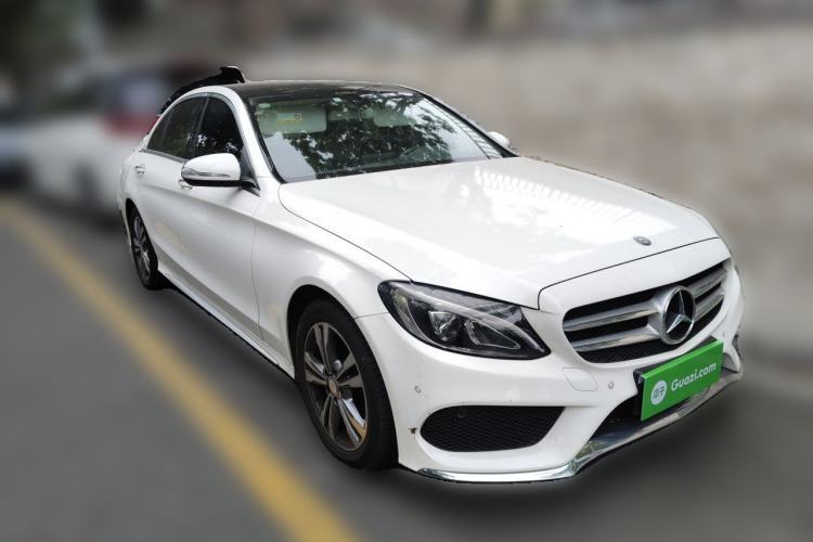 Used Mercedes-Benz C-Class 2016 C 200 L Sport Edition Front Right 45 Deg