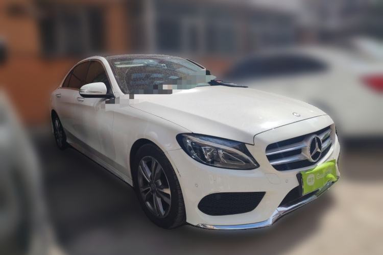 Used Mercedes-Benz C-Class 2016 C 200 L Sport Edition Front Right 45 Deg