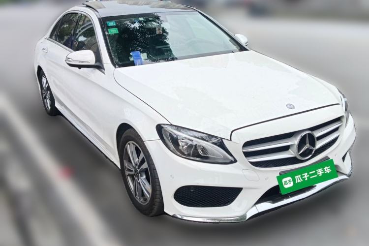 Used Mercedes-Benz C-Class 2016 C 200 L Sport Edition Front Right 45 Deg