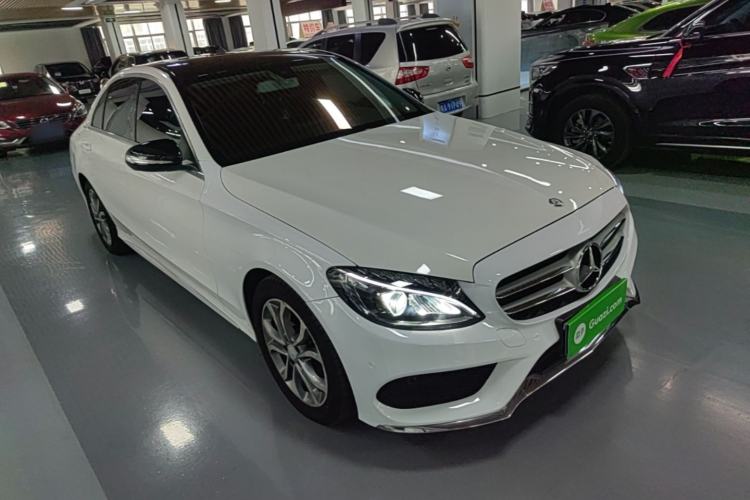 Used Mercedes-Benz C-Class 2016 C 180 L Sport Edition Front Right 45 Deg
